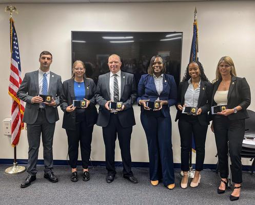 Group photo of the Criminal Justice Academy Graduates.